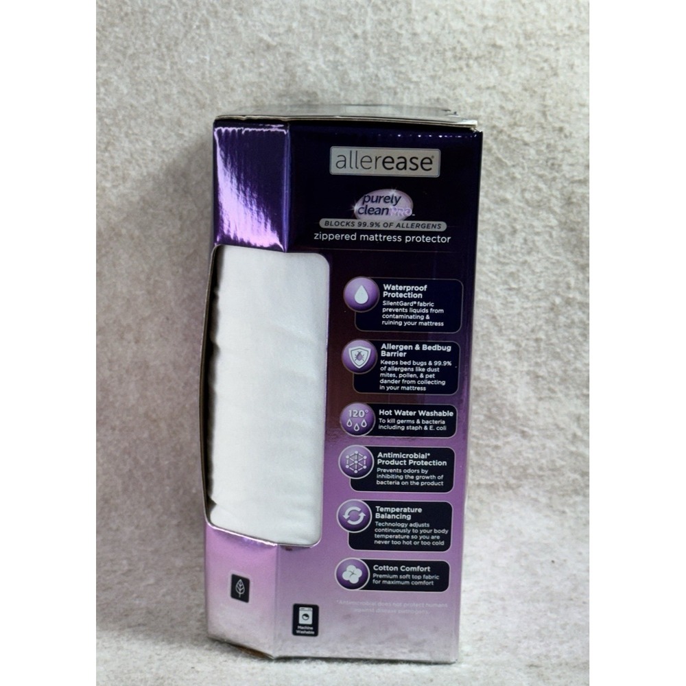 Mattress Protector Twin Size Allerease‎ - Picture 4 of 4
